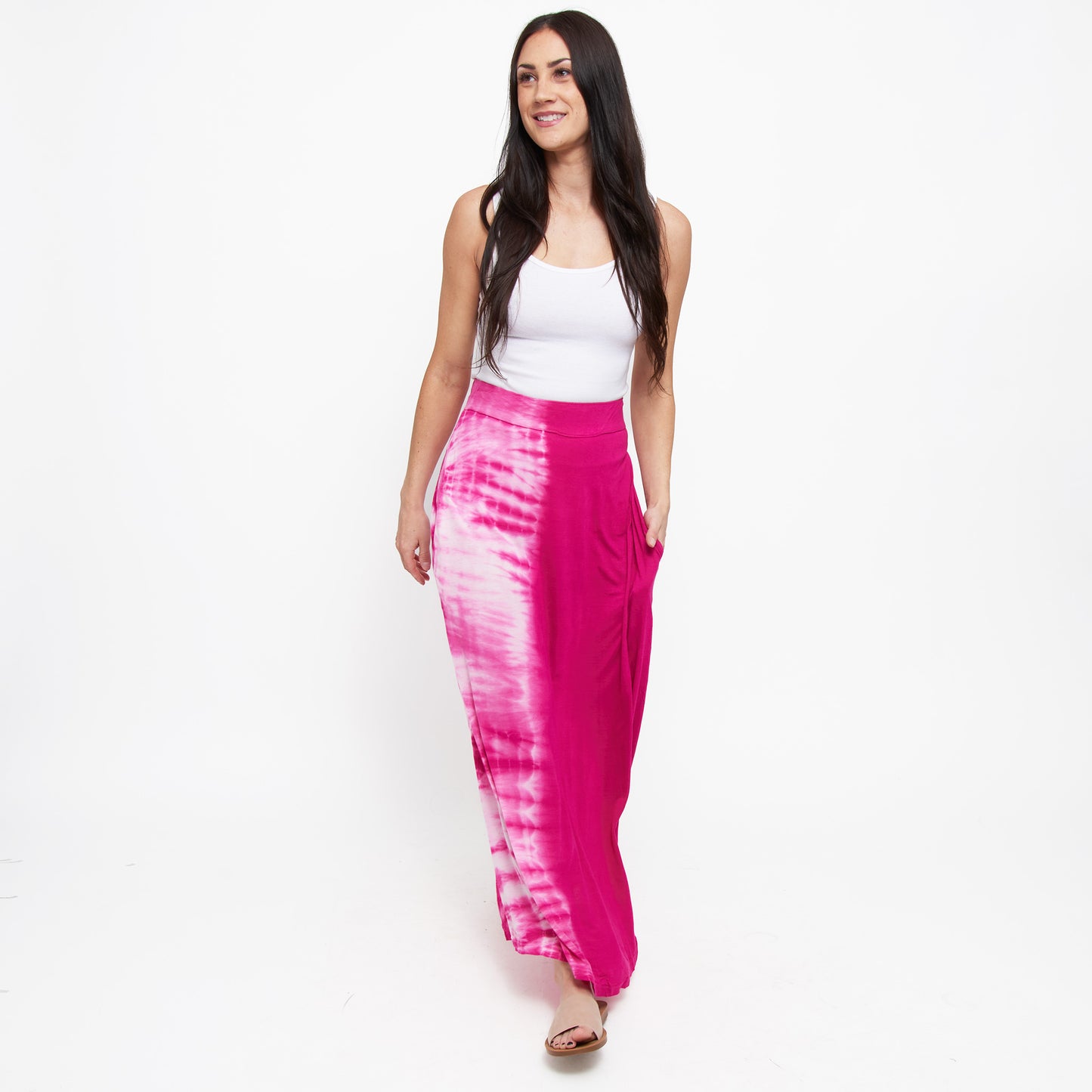 Akari Tie Dye Maxi Skirt