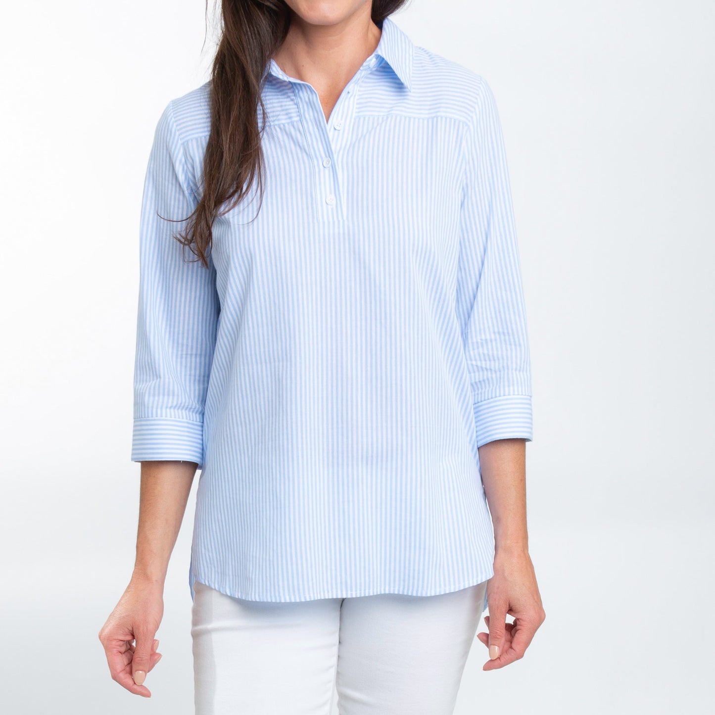 Lakelyn 3/4 Sleeve Henley Top