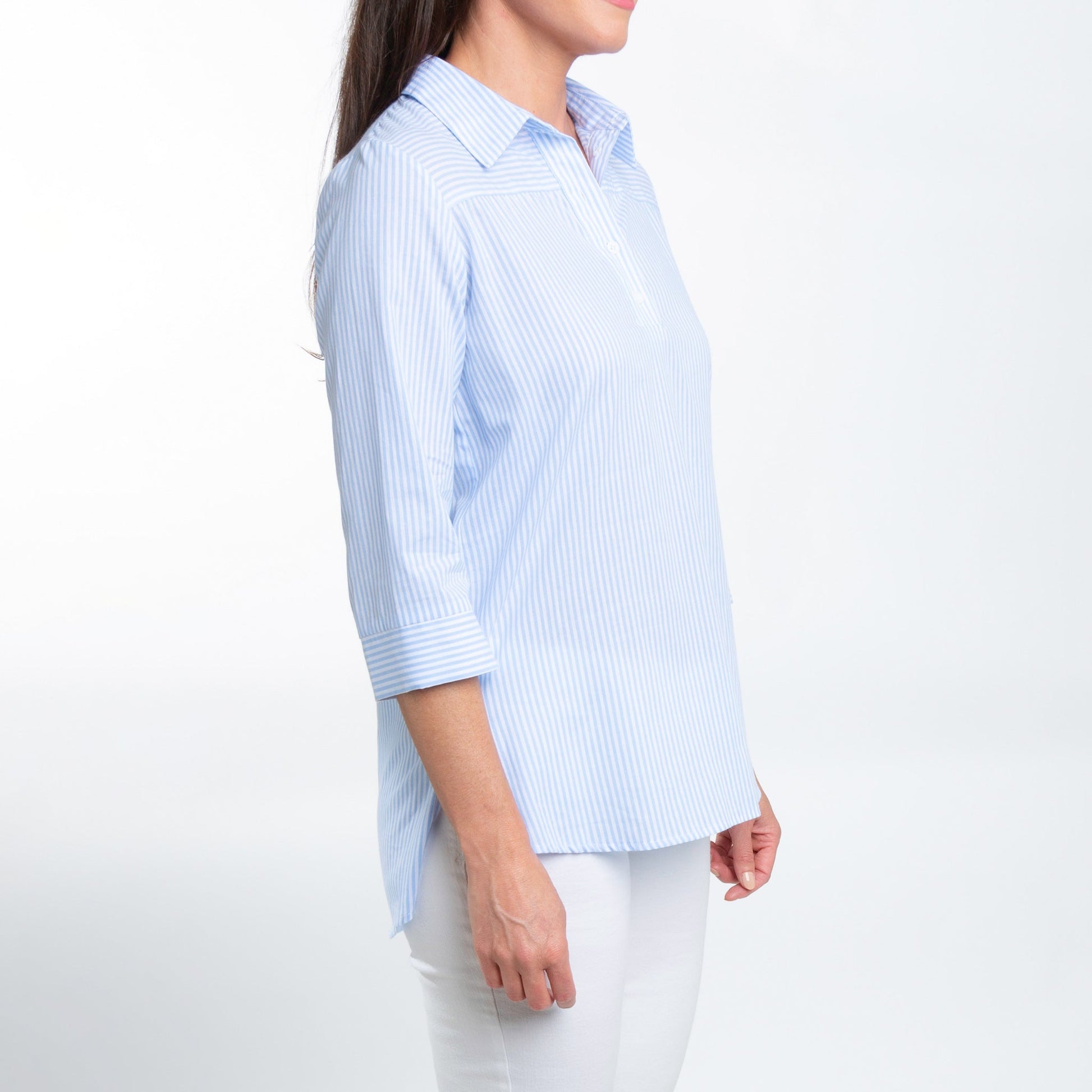 Lakelyn 3/4 Sleeve Henley Top