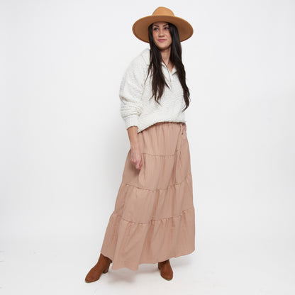 McKay Tiered Maxi Skirt