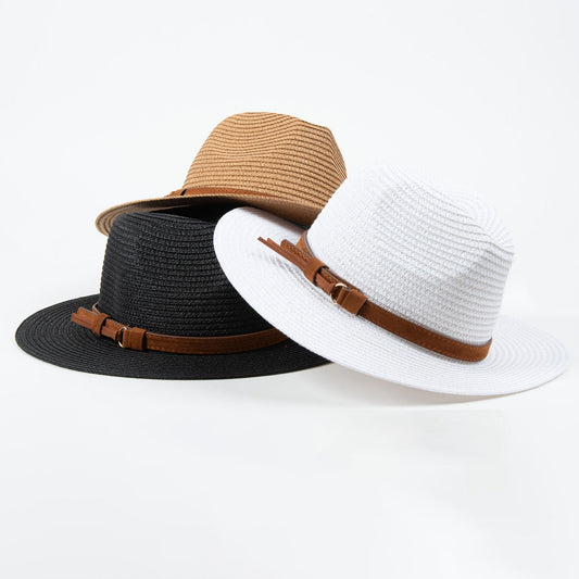 6 Piece Aloha Panama Hat Assortment