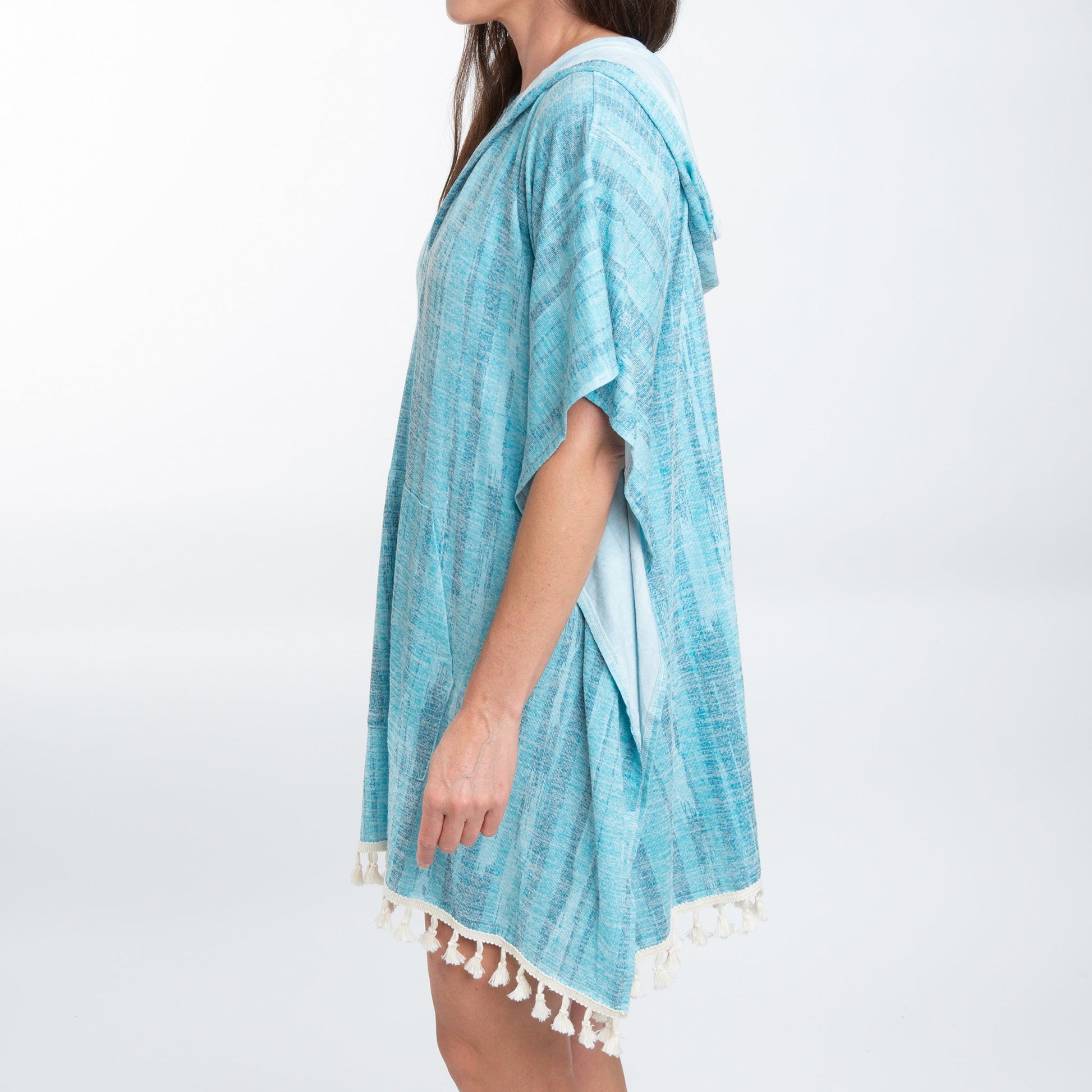 Naomi Hooded Poncho Cover Up