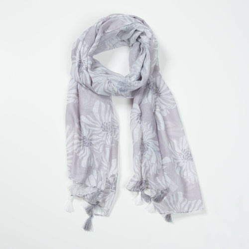 Daria Lightweight Floral Scarf