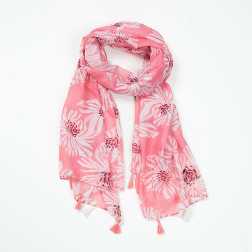 Daria Lightweight Floral Scarf