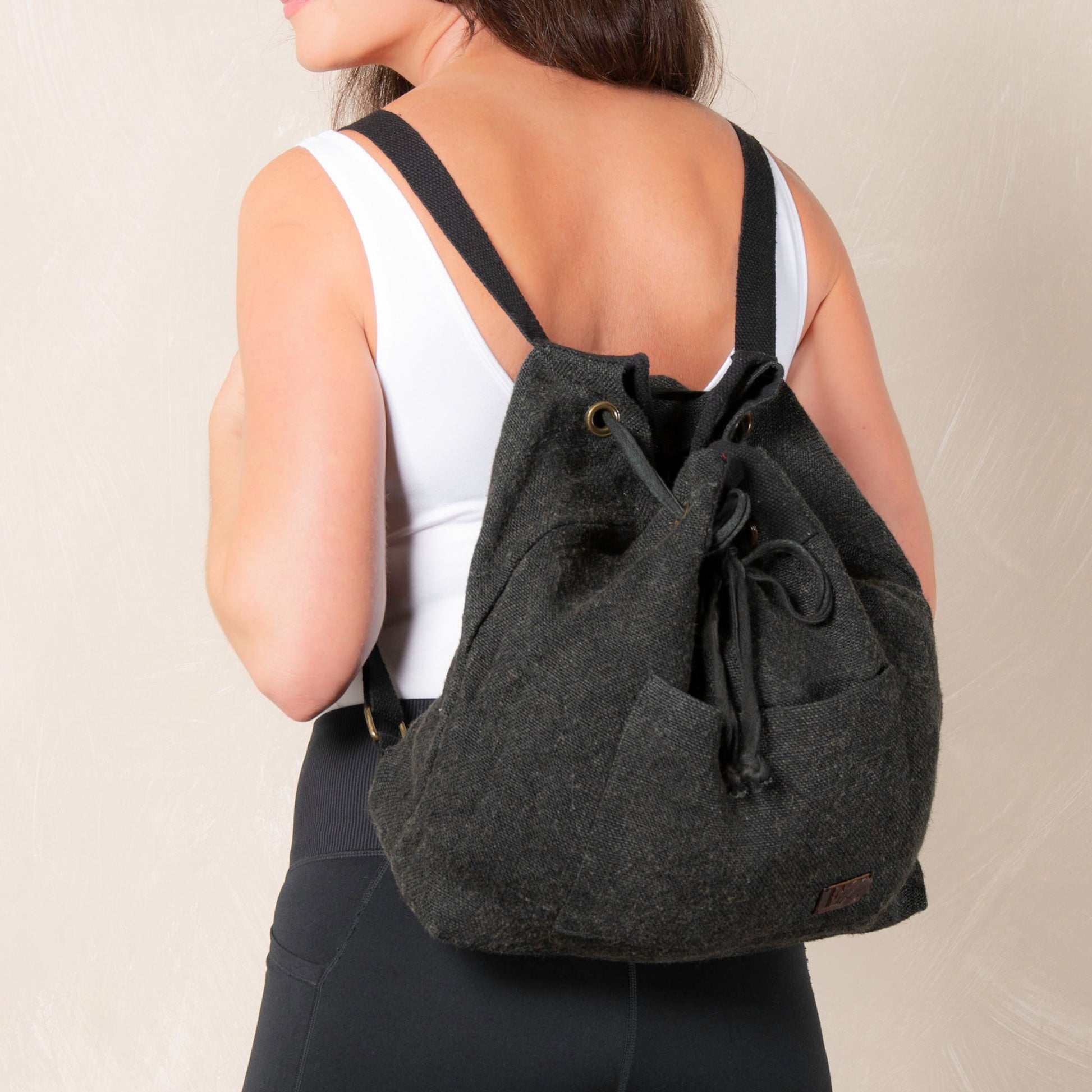 Cailey Jute Backpack