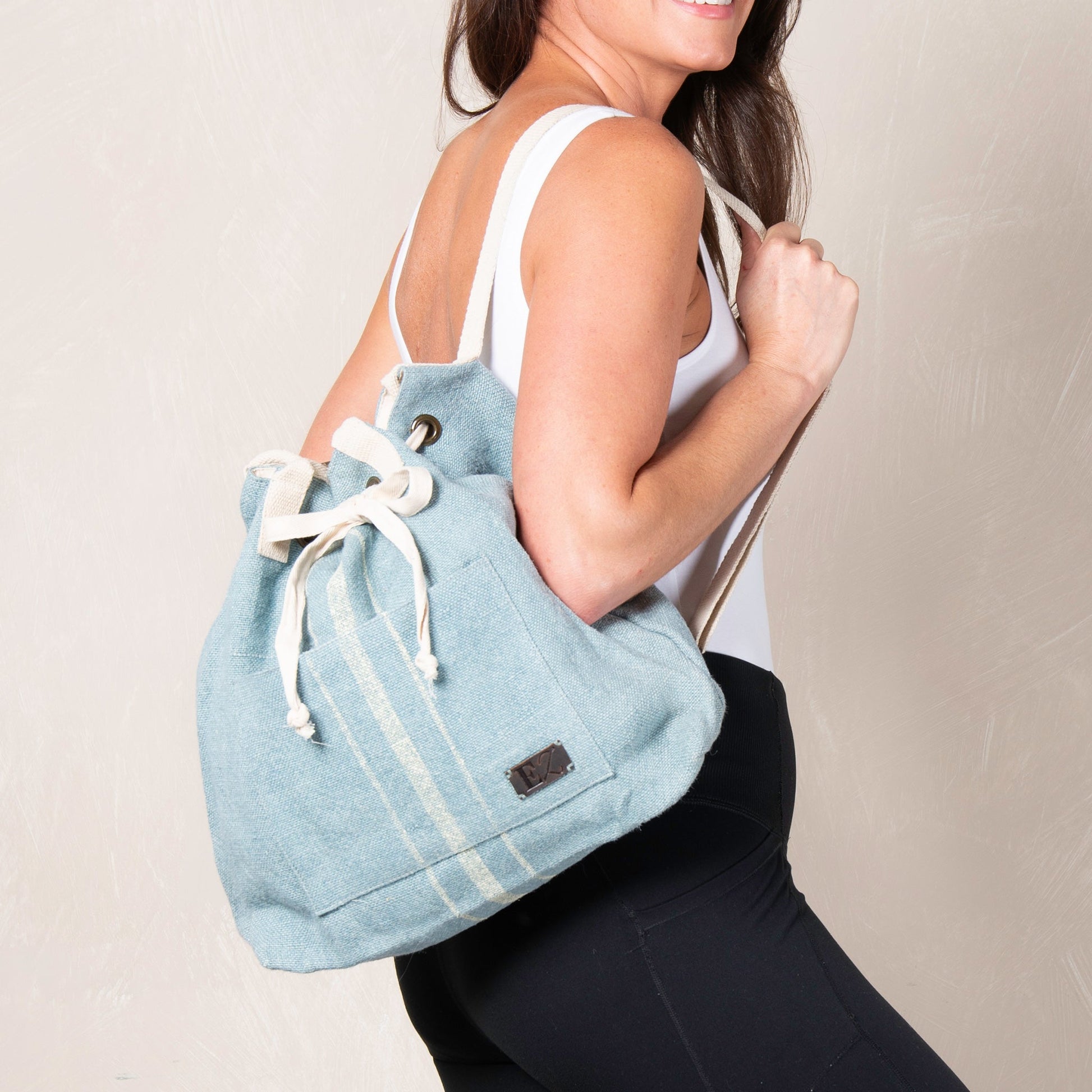 Cailey Jute Backpack