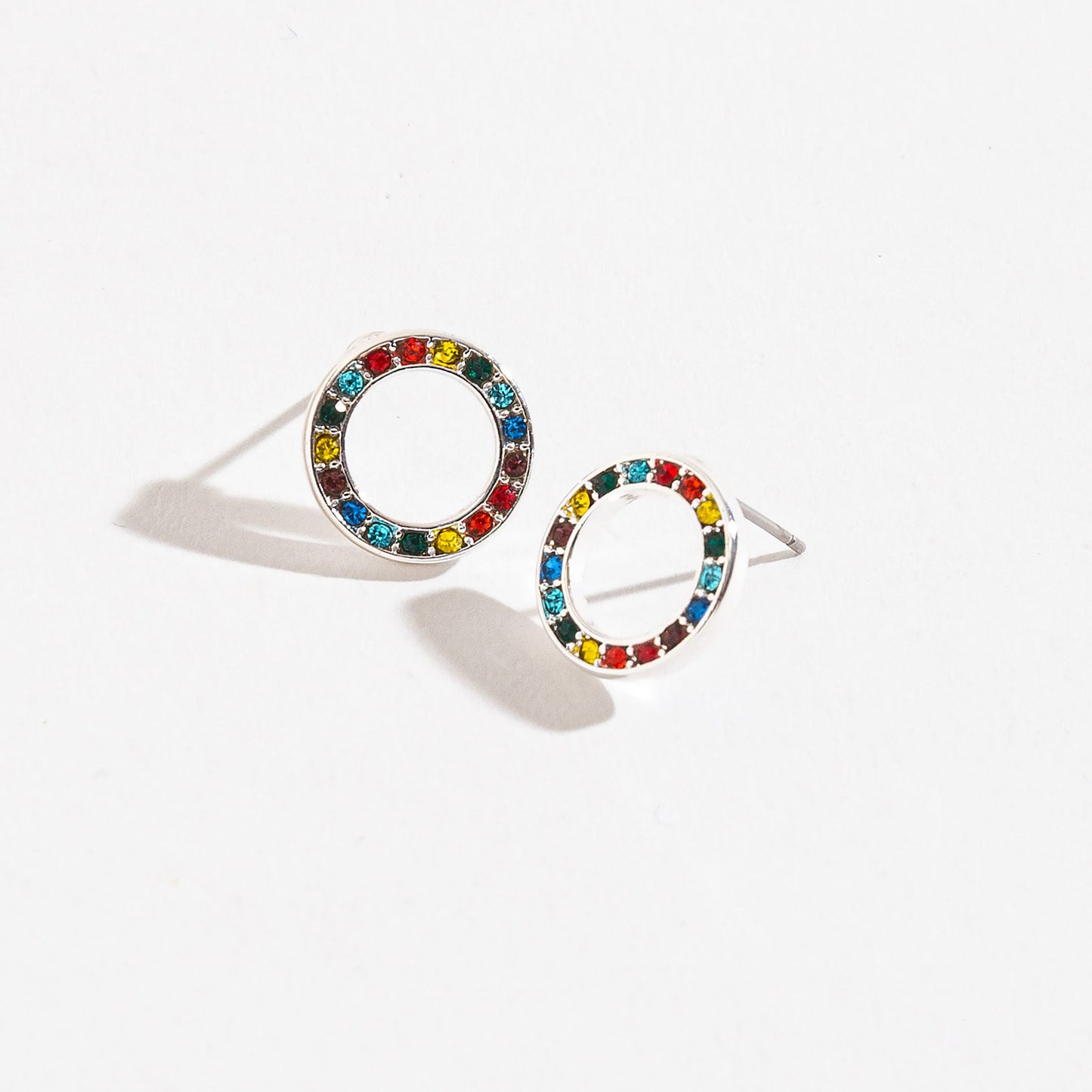 Rainbow Circle Earsense Earrings