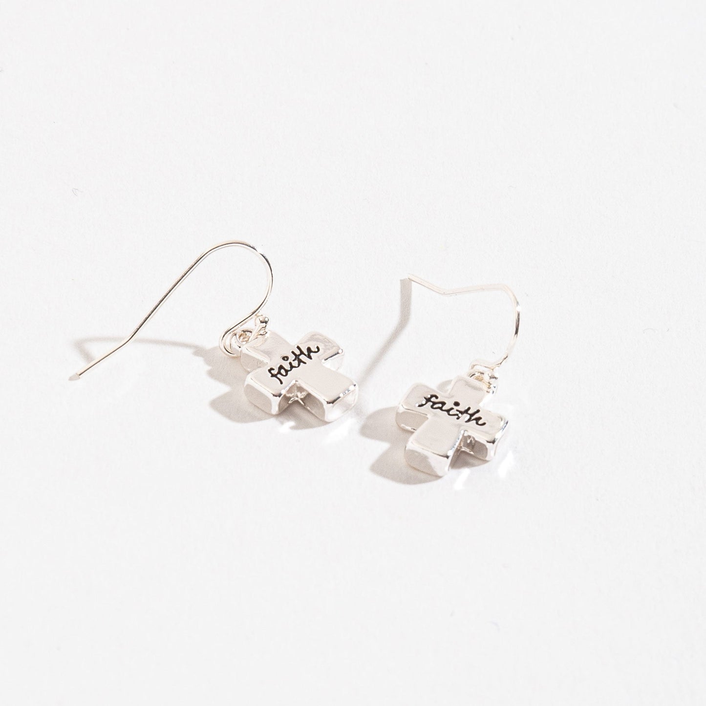 Faith Cross Earsense Earrings