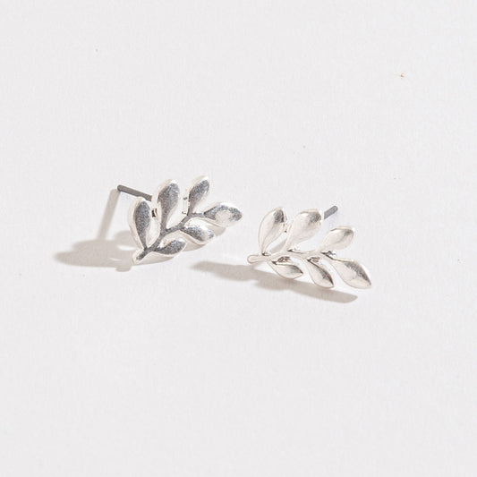 Leaf Stud Buds Earrings