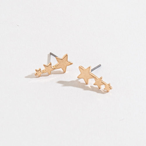 Shooting Stars Stud Buds Earrings