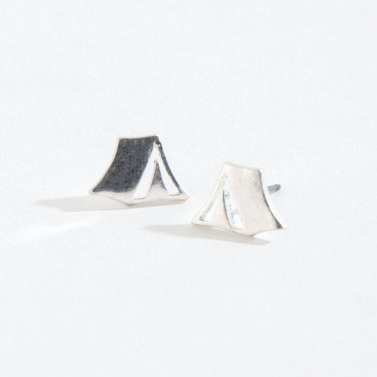 Tent Stud Buds Earrings