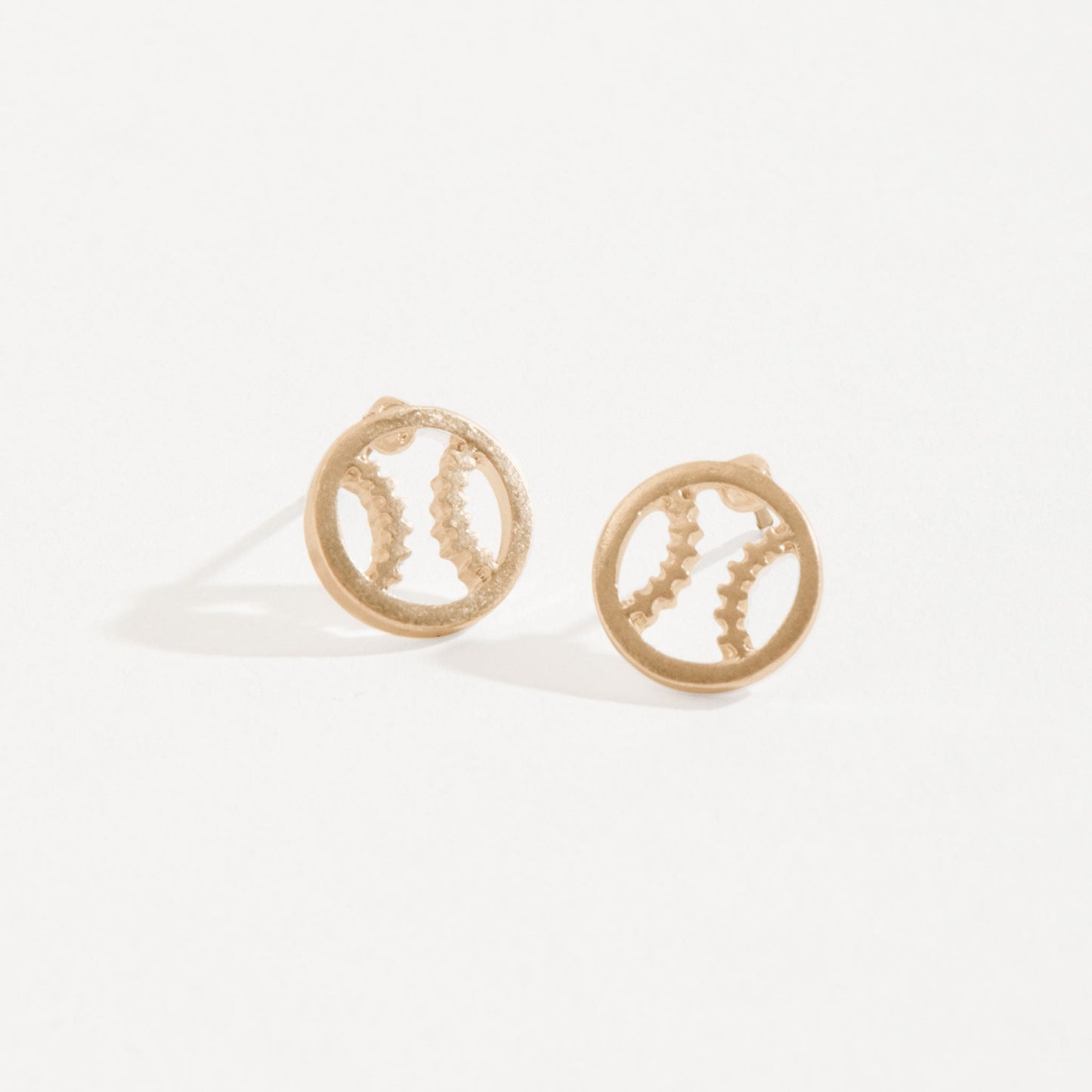 Baseball Stud Buds Earrings