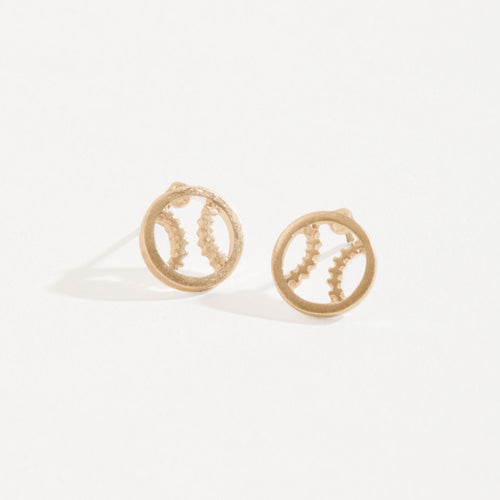 Baseball Stud Buds Earrings