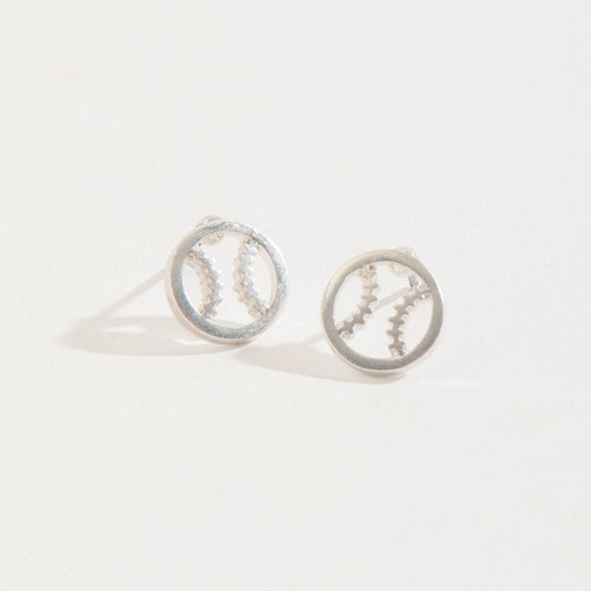 Baseball Stud Buds Earrings