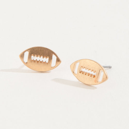 Football Stud Buds Earrings