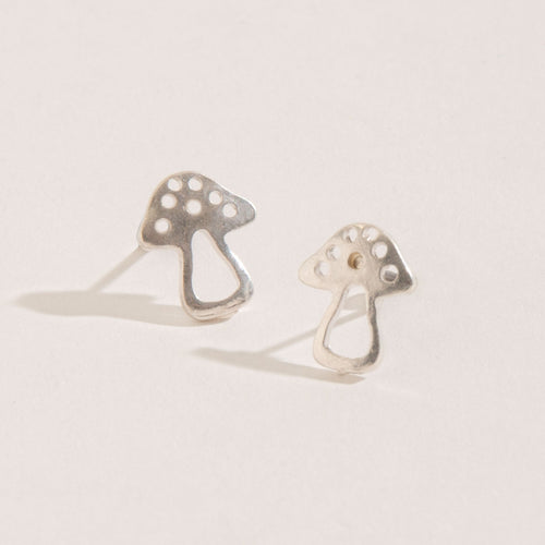 Mushroom Stud Buds Earrings