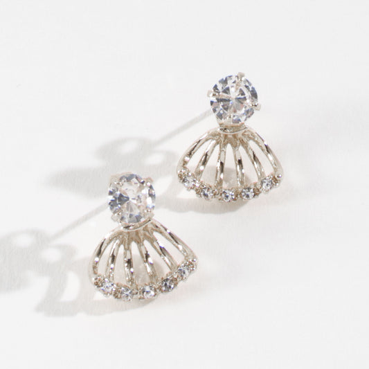 Front Back Crawler Dazzlers Earrings