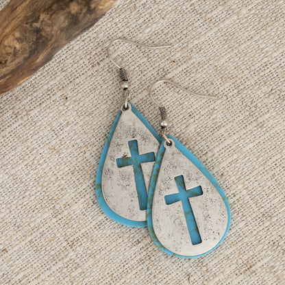 Beki Cross Earrings