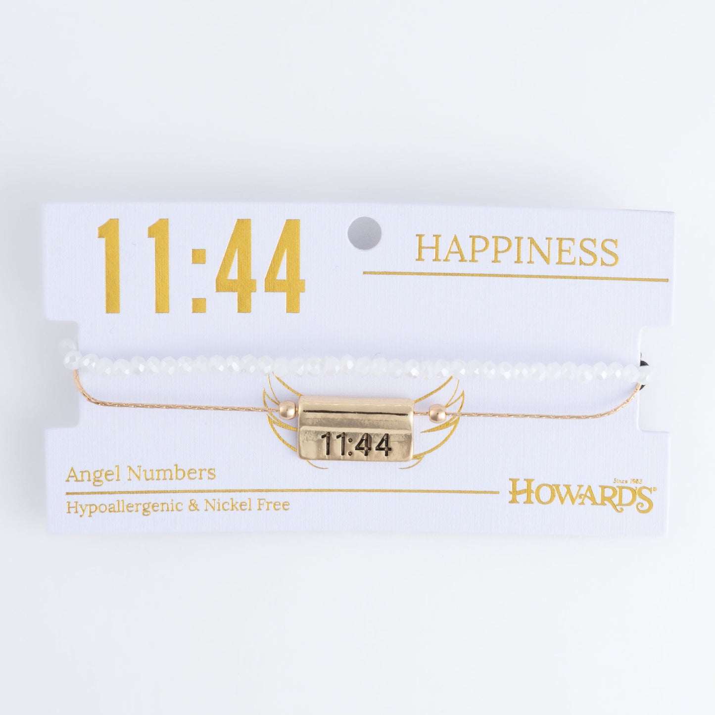 11:44 Happiness Angel Numbers Bracelet