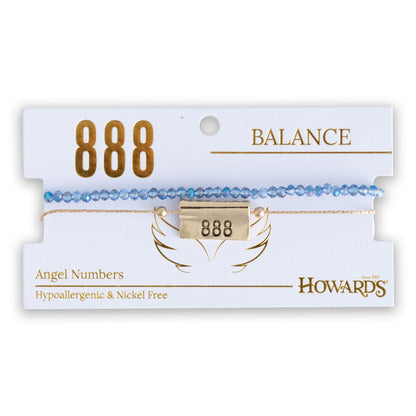 888 Balance Angel Numbers Bracelet