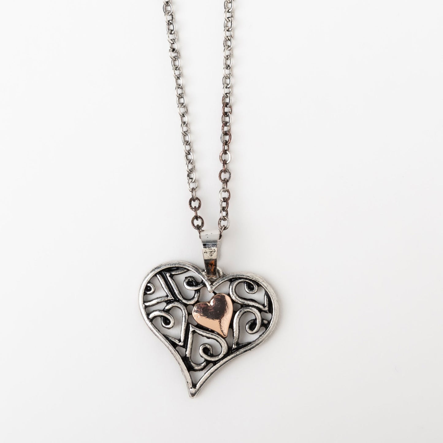 Elli Heart Celtic Pendant Necklace