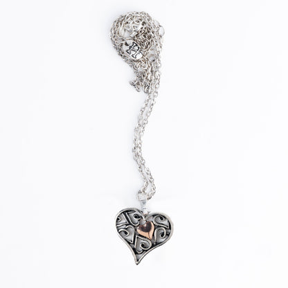 Elli Heart Celtic Pendant Necklace