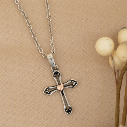 Elli Cross Celtic Pendant Necklace