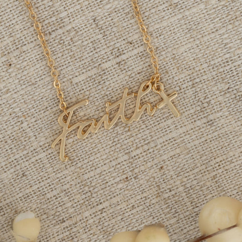 Cameron Faith Cross Charm Necklace