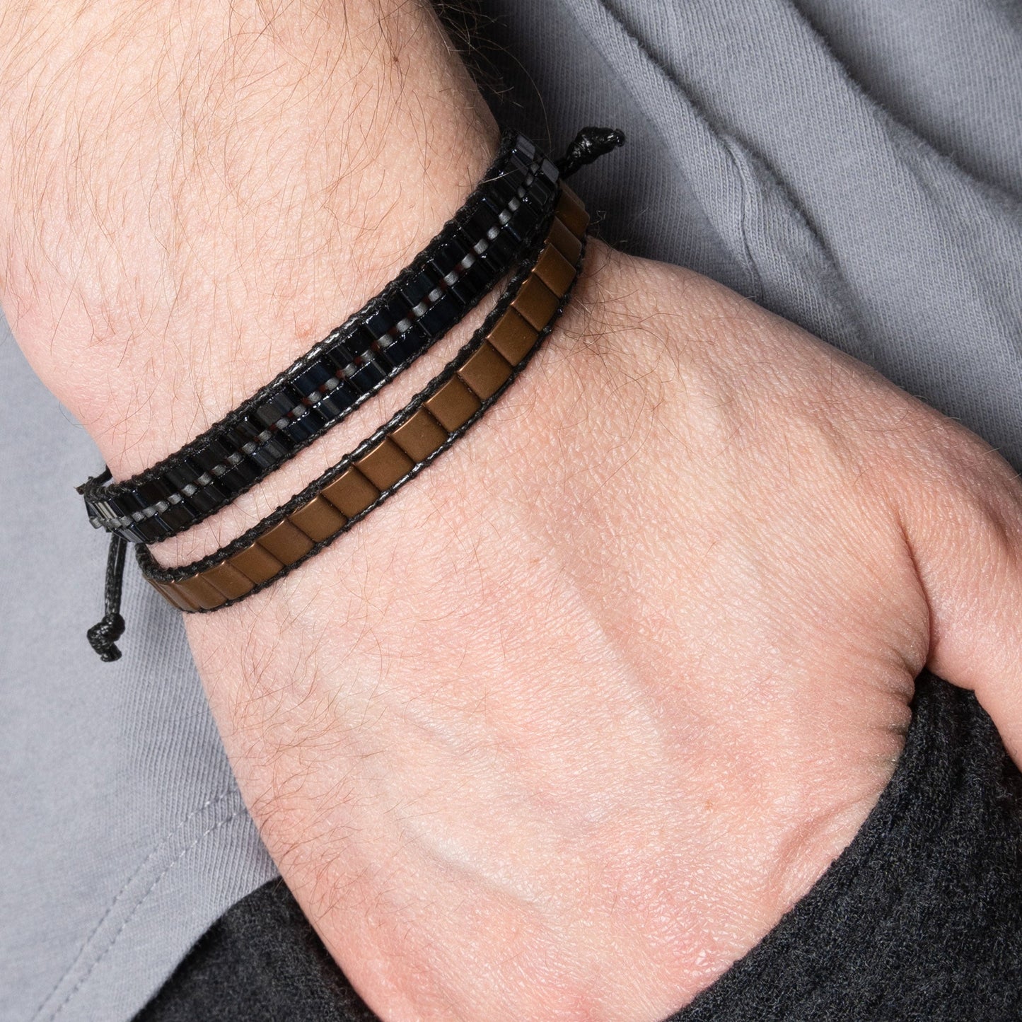 Jordan Leather Unisex Bracelet