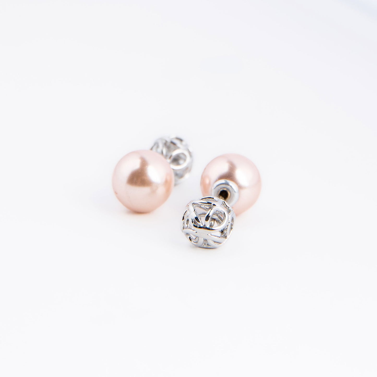 Filigree & Pearl Reversible Earrings
