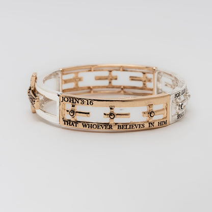 John 3:16 Stretch Bracelet