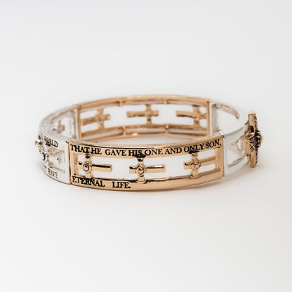 John 3:16 Stretch Bracelet