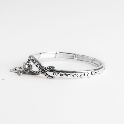 Lord's Prayer Charm Bracelet