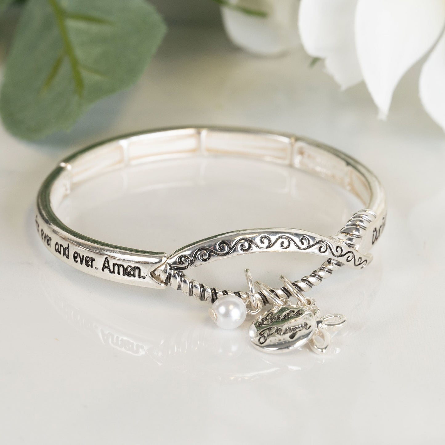 Lord's Prayer Charm Bracelet