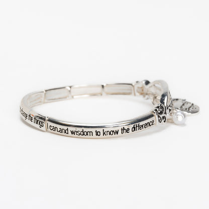 Serenity Prayer Charm Bracelet