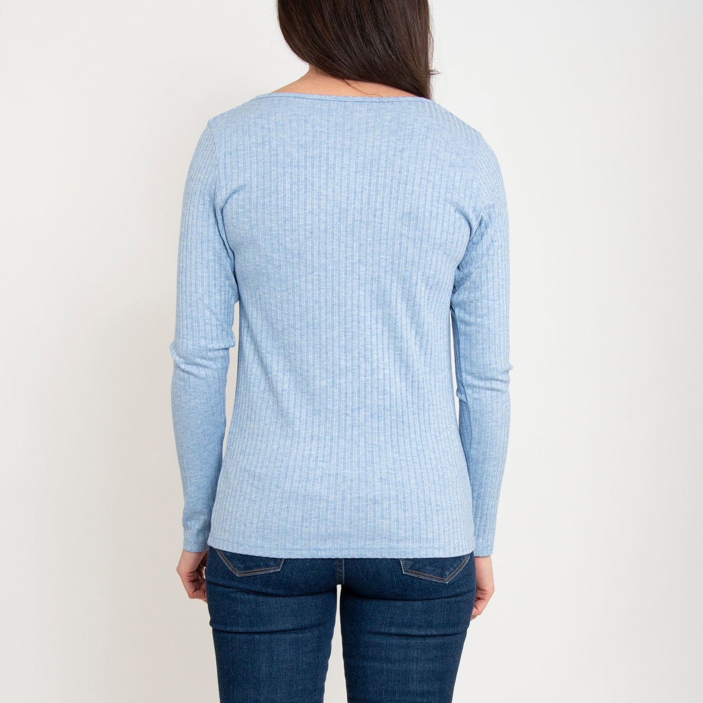 Alba Ribbed Long Sleeve Top