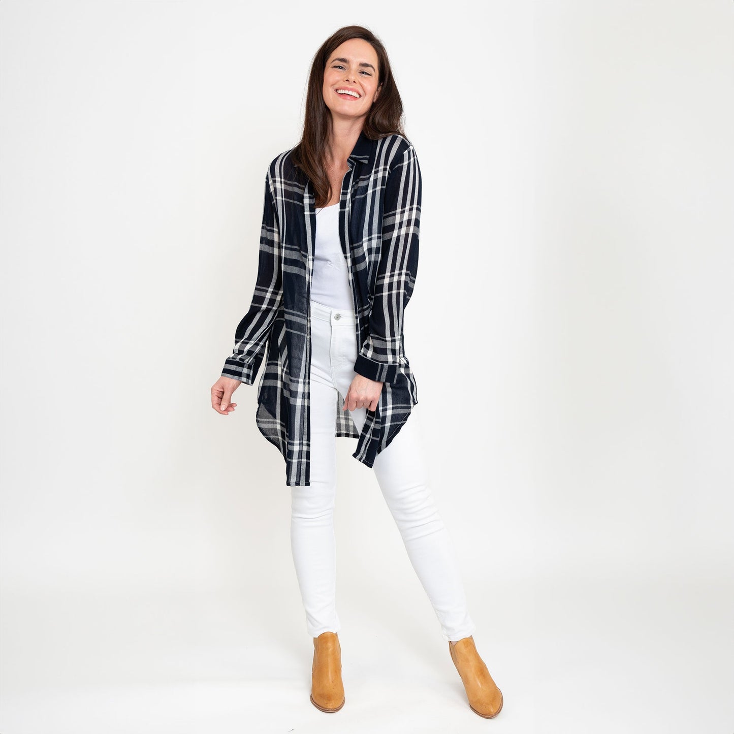 Hunter Plaid Duster