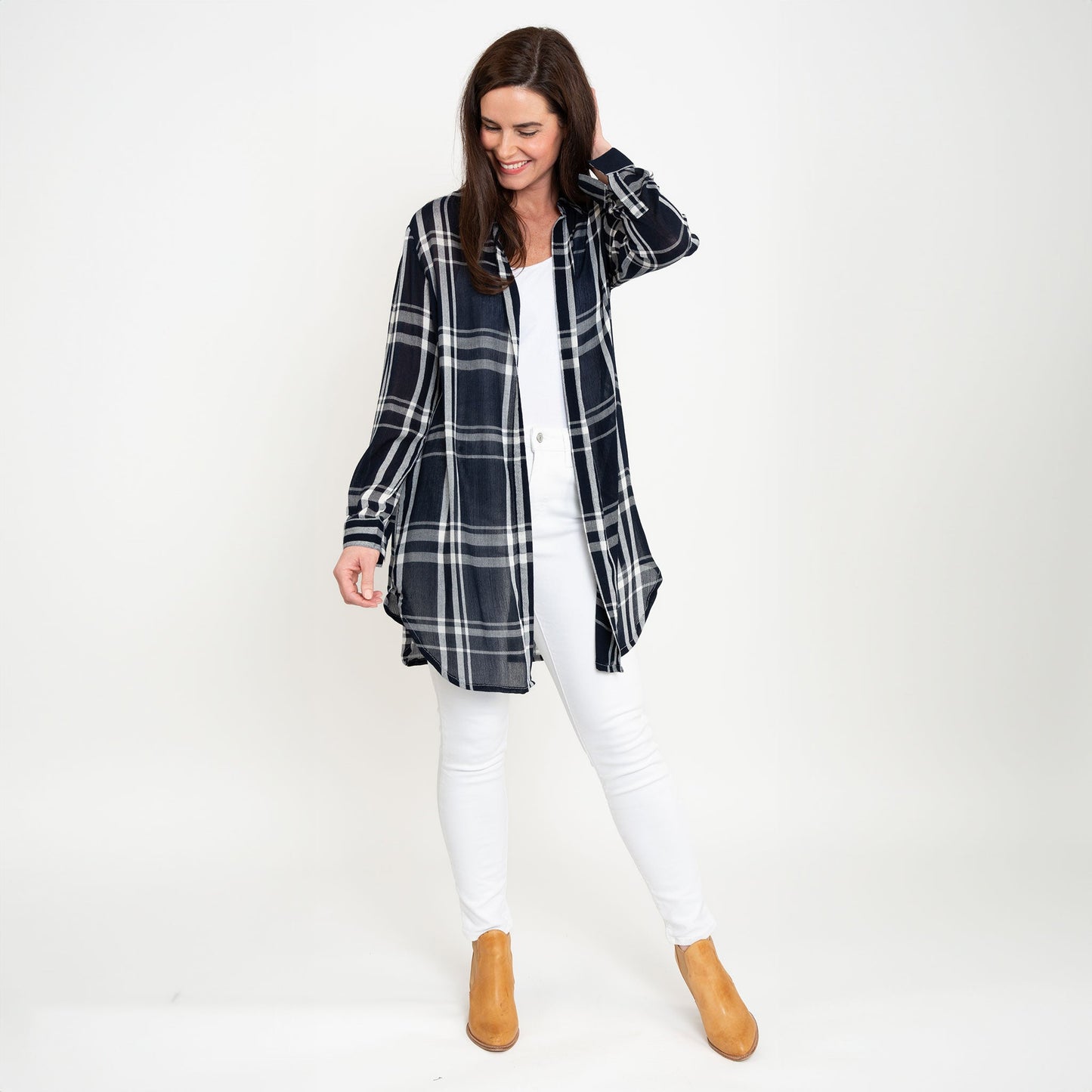 Hunter Plaid Duster