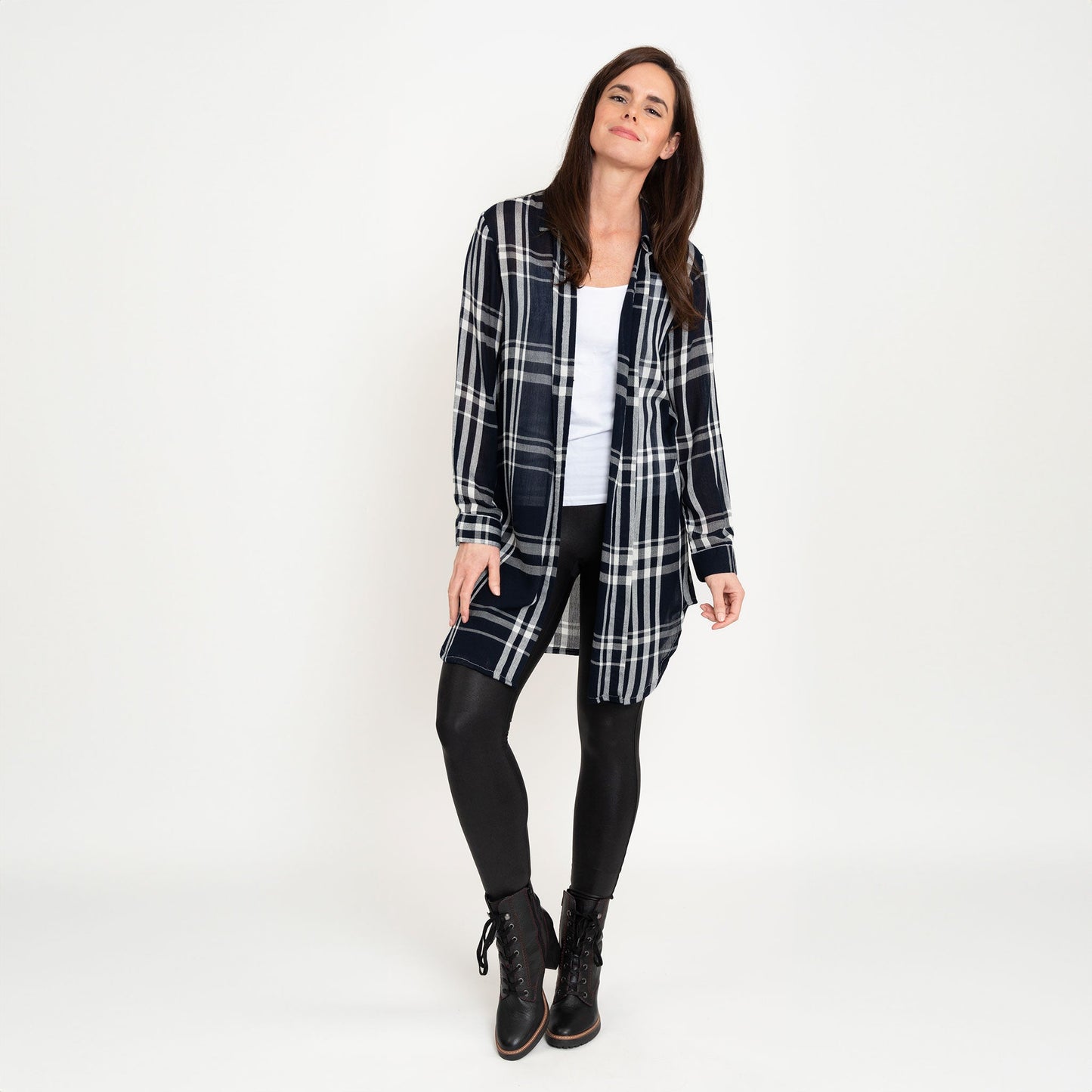 Hunter Plaid Duster