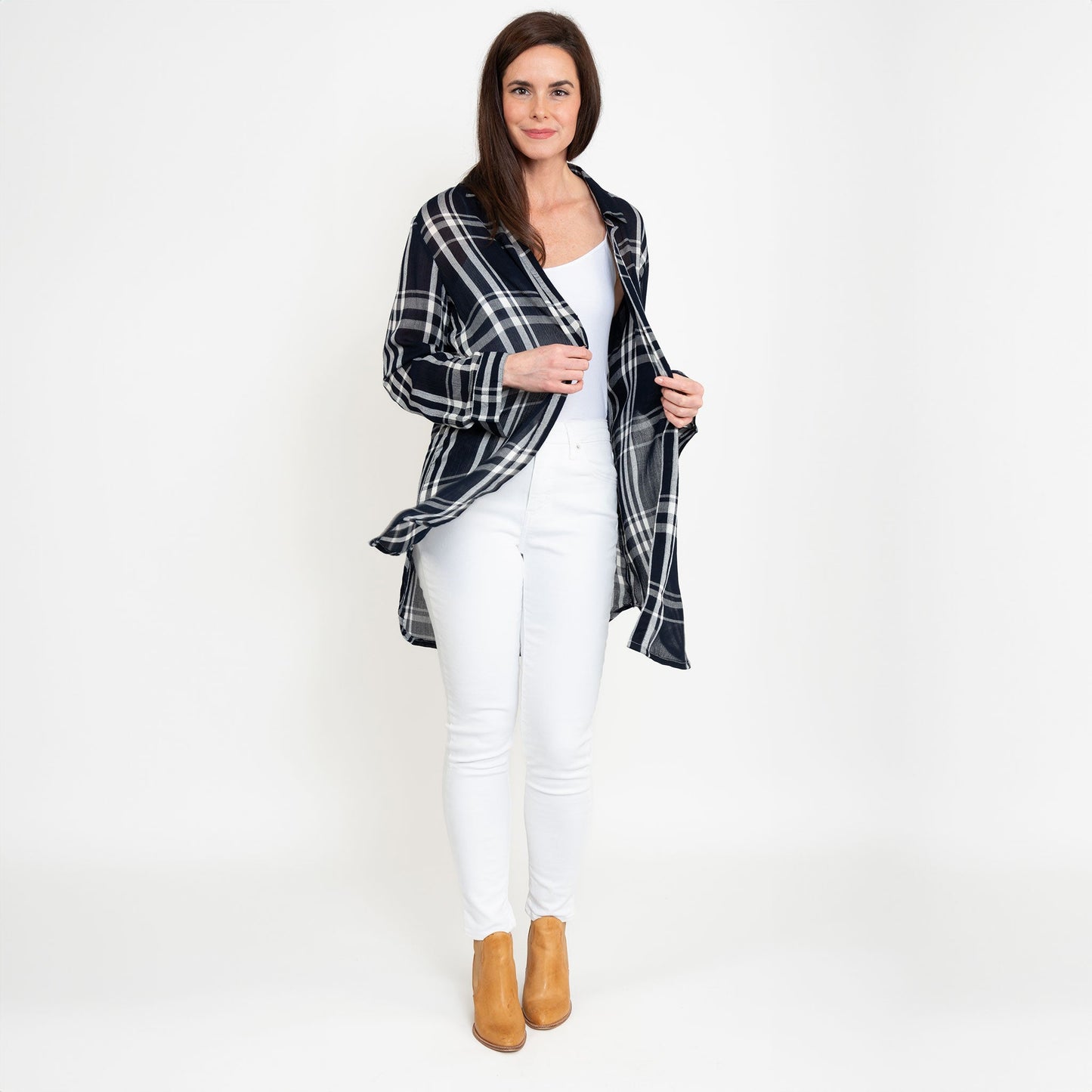 Hunter Plaid Duster