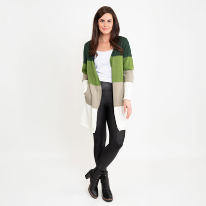 Saige Color Block Cardigan