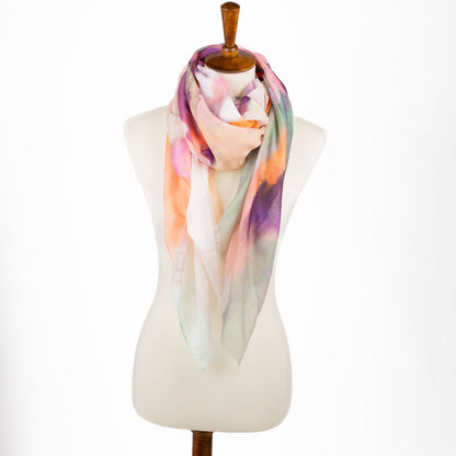 Laina Lightweight Floral Scarf