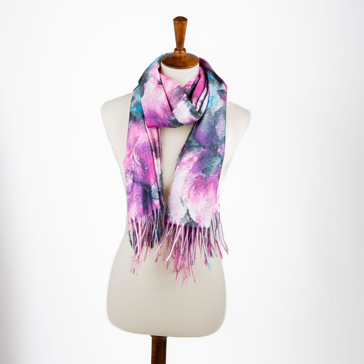 Keaton Midweight Watercolor Scarf