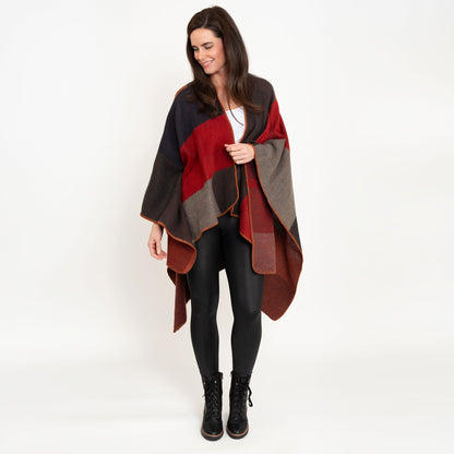 Deanna Color Block Wrap