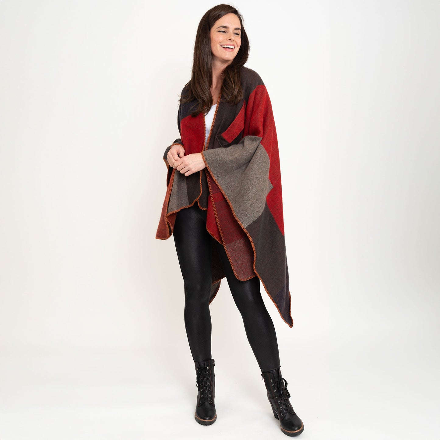 Deanna Color Block Wrap