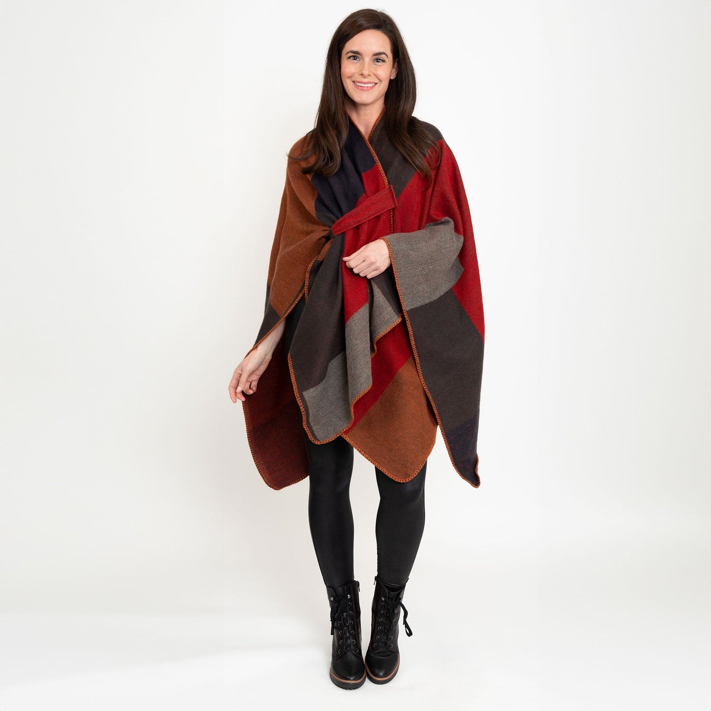 Deanna Color Block Wrap