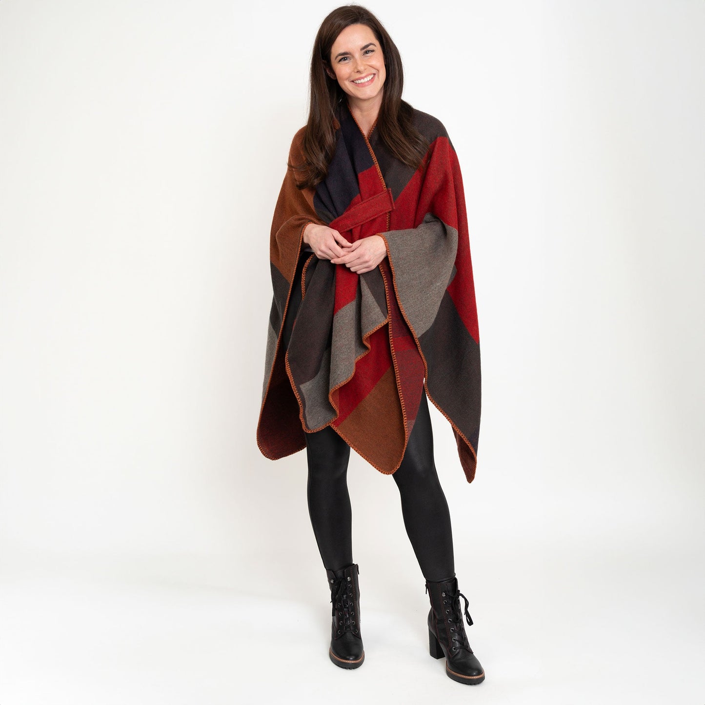 Deanna Color Block Wrap