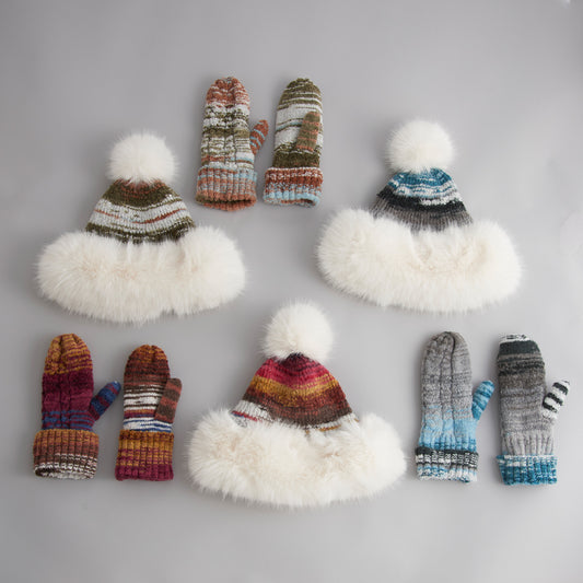 12 Piece Thea Mitten & Hat Assortment