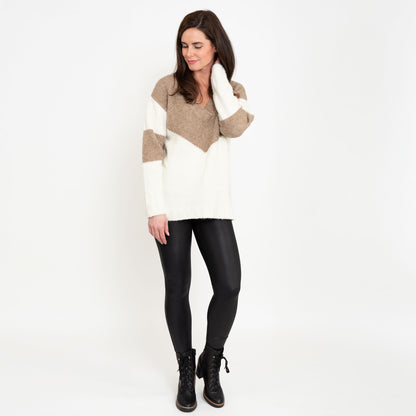 Lacen Color Block Sweater