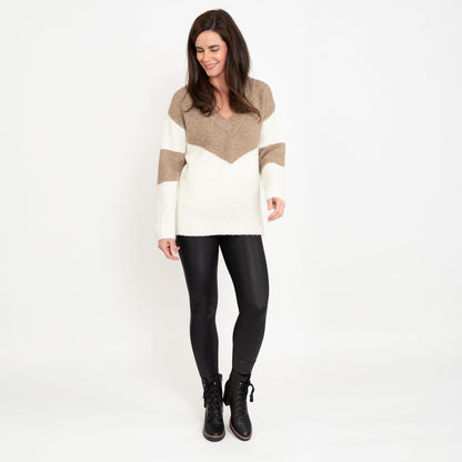 Lacen Color Block Sweater